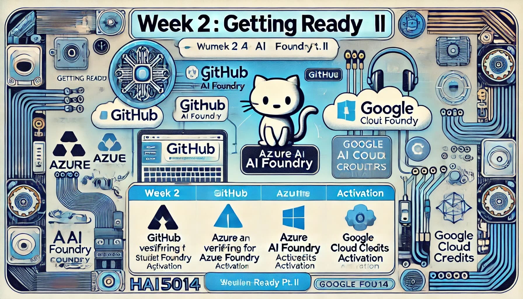 HAI5014 Week 2 - Human-AI interaction (by Dall-e)