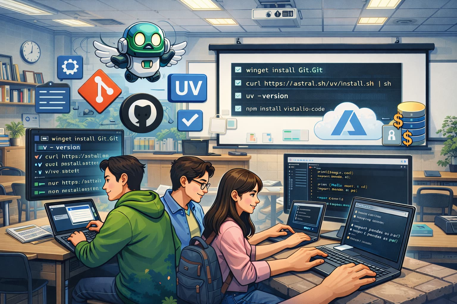 Installing UV, Git and VS Code (by ChatGPT)